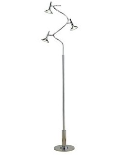 LED Floor Lamp with On  Off Toggle