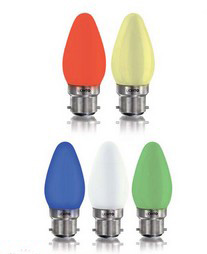 LED Coloured Candle 0.5 W-Set Of 5