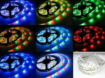 5M 3528 RGB Waterproof Flexible Christmas Led Lights For Xmas Party