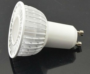 GU10 white color 5W COB LED spot light