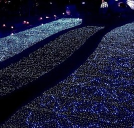 LED Strip Lights SMD5050 60pcs 14.4W Christmas Lights flexible for saving energy