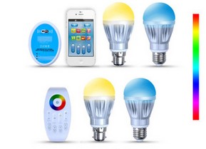 Newest remote controller RGBW LED bulb