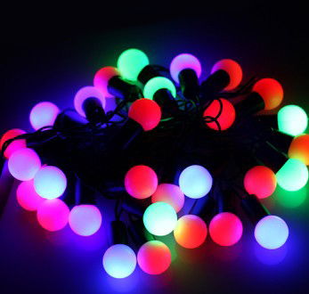 xmas led copper wire string light Christmas LED lights