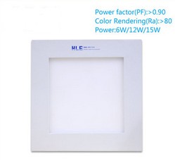 12W super thin led flat panel light IP65