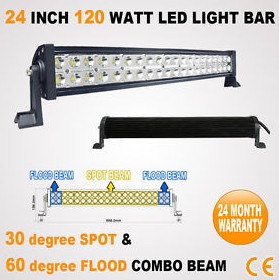 120w LED FLOOD light road light 4wd boat