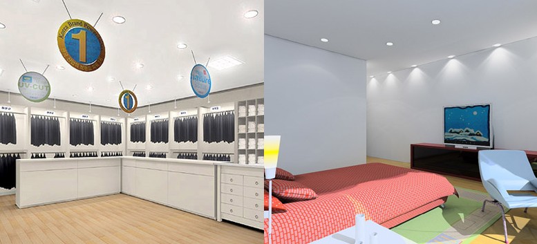 6000K 12W LED Ceiling Recessed light