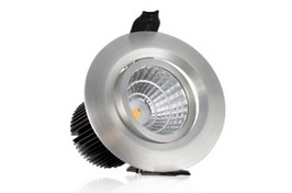 3W (15W) 4000K 230lm 54mm Adjustable LED Downlight