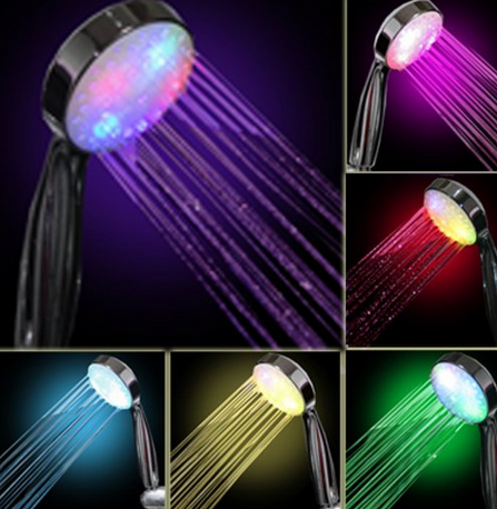 7 COLOR LED SHOWER HEAD ROMANTIC LIGHTS
