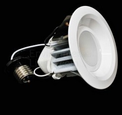 Dimmable 4" LED Downlight Retrofit Fixture 