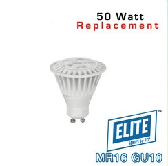 MR16 GU10 - 7 Watt - 50 Watt Equal LED Bulb