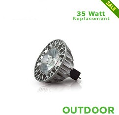 Outdoor 9.5 W MR16 LED bulb 35 W Equal