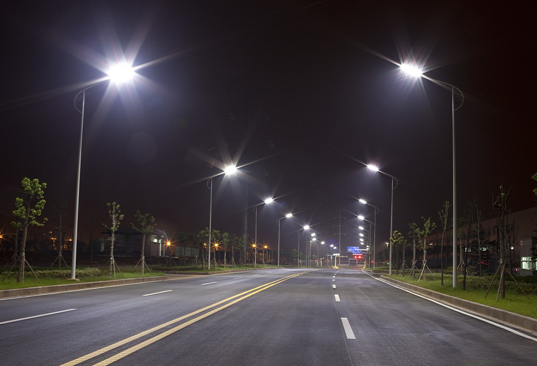 TUV LED Street Light PHILIPS LED source Meanwell Driver