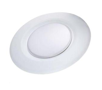 4 in. Recessed Soft White LED Can Disk Light 