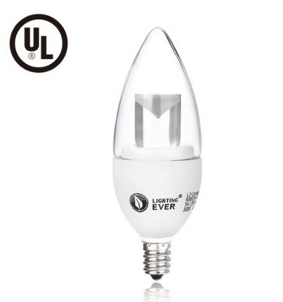 5 Watt Dimmable E12 LED Candle Bulb