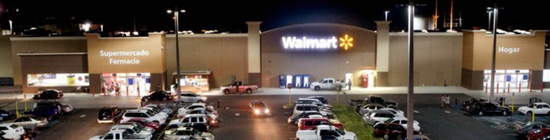 Wal-Mart's overall facelift LED lighting system