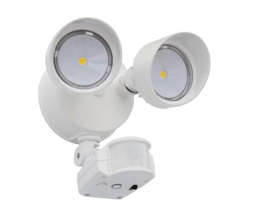 180 Degree Outdoor Motion-Sensing White LED Security Flood Light