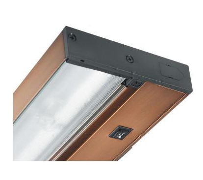 Brushed Bronze UnderCabinet LED Lighting with Dimming Capability