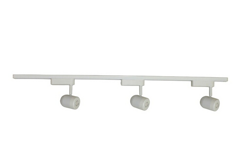 LED White Roundback Linear Track Lighting Kit