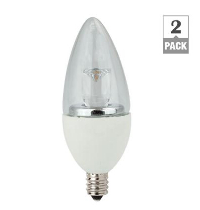 Soft White B10 Dimmable LED Light Bulb