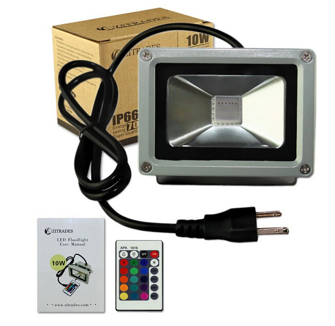 10W High quality RGB Waterproof LED FloodLight