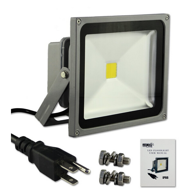 30W White LED Flood light Waterproof IP66