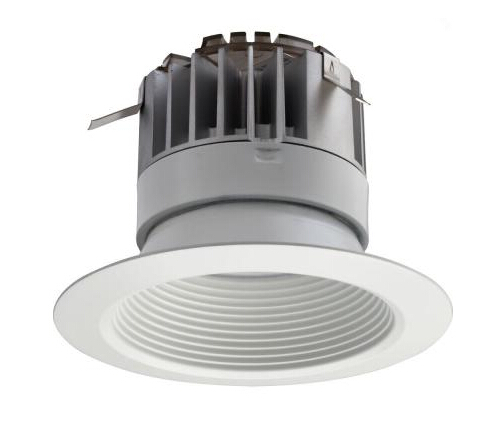 4 in. White LED Recessed Baffle Downlight