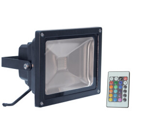 LED RGB Flood Light with Wireless Controller 