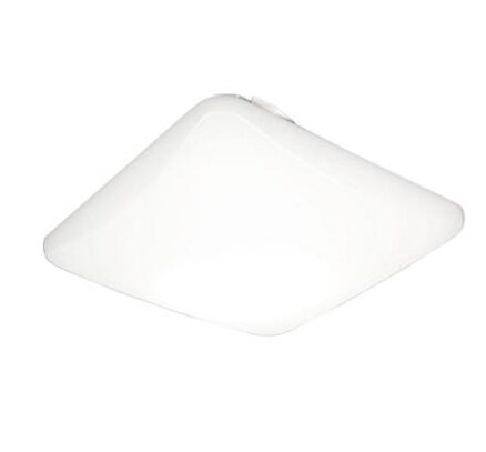 Square Low Profile White LED Flush Mount Lights