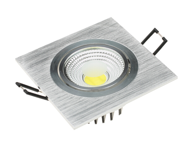 Good quality 5W Aluminum COB square led downlight