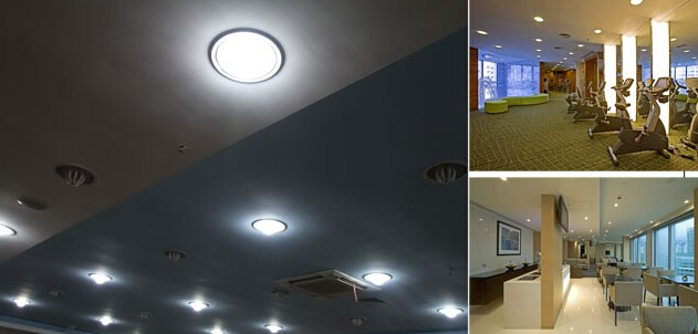 Squar dimmable IP65 10w led downlight