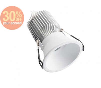14W Dimmable Minitrim White LED Downlight