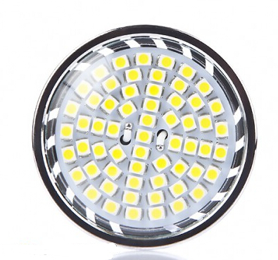 60 SMD Glass Covered GU10 LED Spotlight