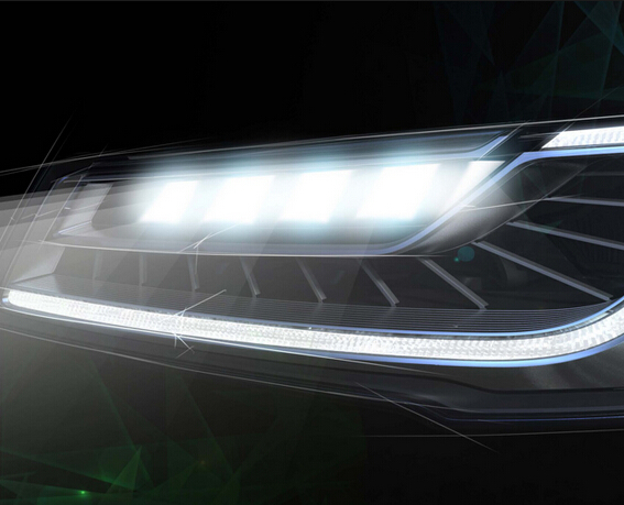 Audi universal LED intelligent headlamps