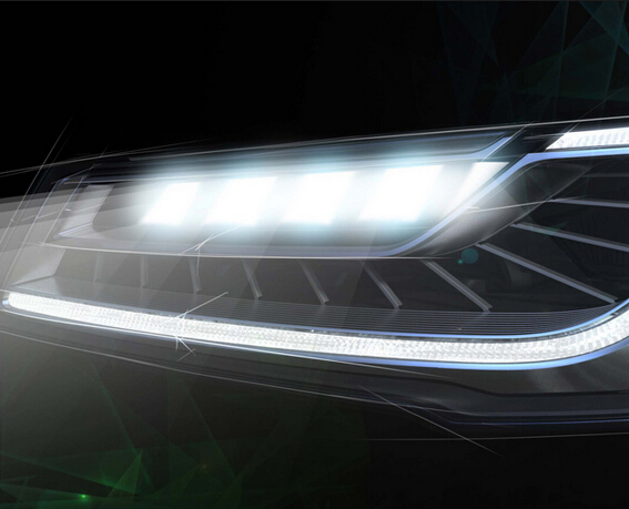 Audi universal LED intelligent headlamps