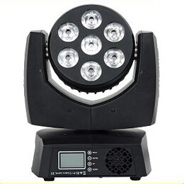 Mini led party light with zoom low power led stage light