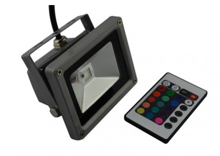 Integrated 10W RGB Waterproof LED Floodlight