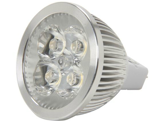 4 Watt 25 watt Halogen replacement MR 16 LED Lamp