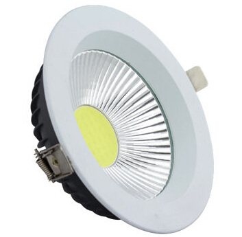 Round 15W COB LED Downlight 1200lm CE RoHS