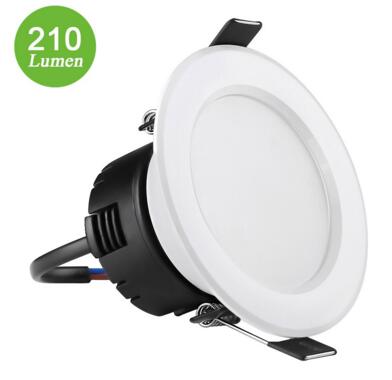 4W 3-Inch LED Recessed Ceiling Lights Daylight White