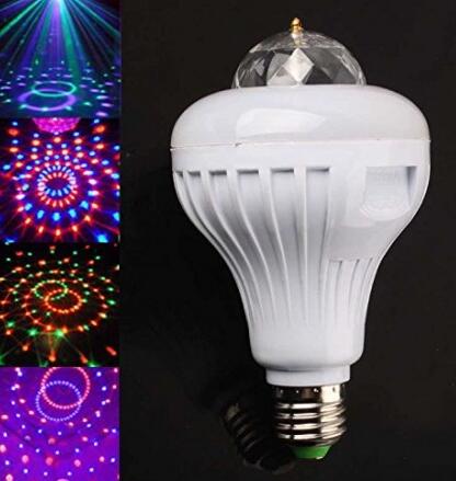 E27 8W White and RGB LED Stage Light