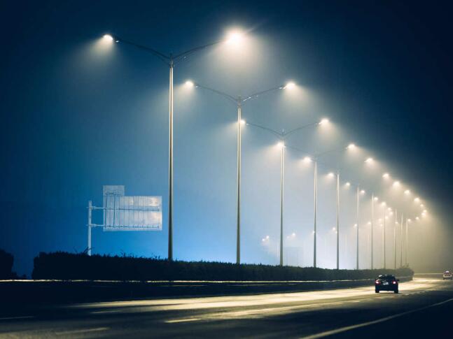 High-intensity LED street light detrimental to health