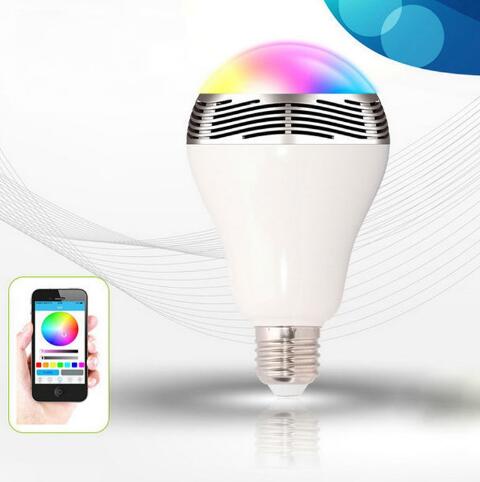 E27 Colorful RGB Bluetooth LED Smart Bulb Light