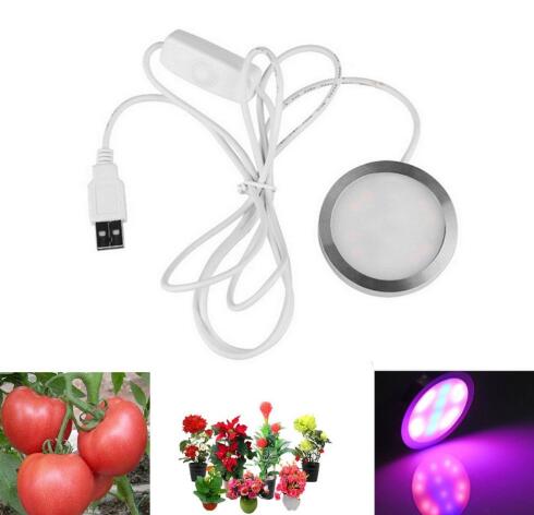 4W Full Spectrum USB LED plant grow light