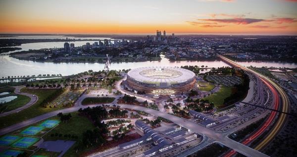 Philips installs intelligent interconnected LED lighting system for Perth Stadium in Australia