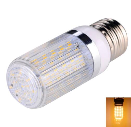 E27 8W 120-LED Warm White LED Corn Light