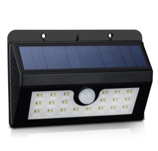 Wireless Solar Powered 20-LED Waterproof LED Wall Light