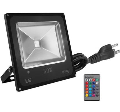 Waterproof 50W RGB LED Security Flood Lights