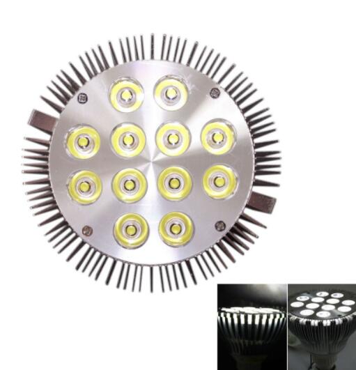 E27 12W 1200LM PAR38 Pure White LED Spotlight