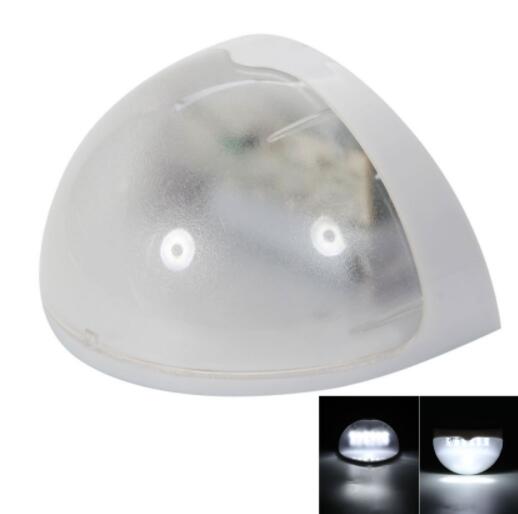 N760B 6-LED White Light Waterproof Solar Lamp