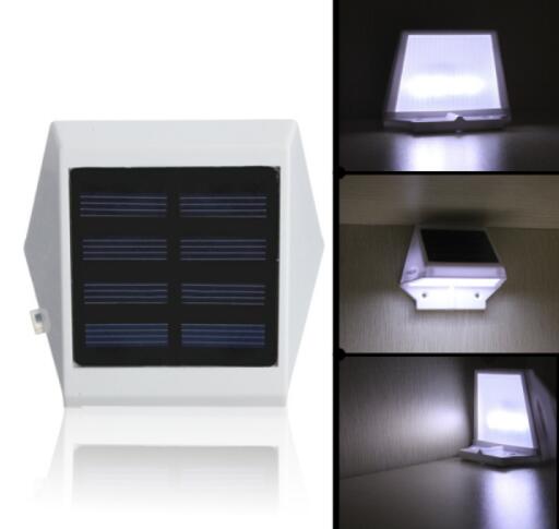 Solar Powered 4 LED Garden Yard Light